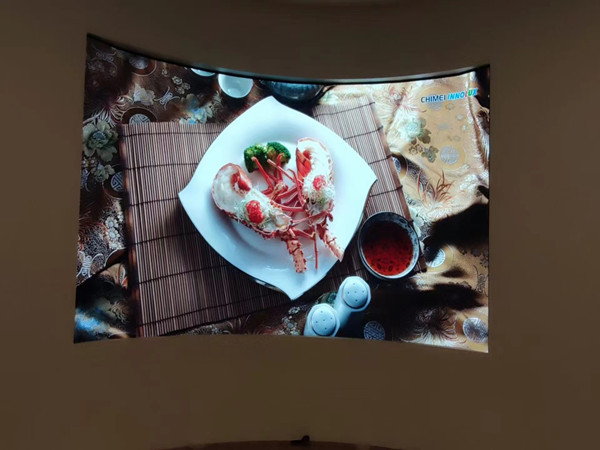 桦南室内P2.5弧形LED屏